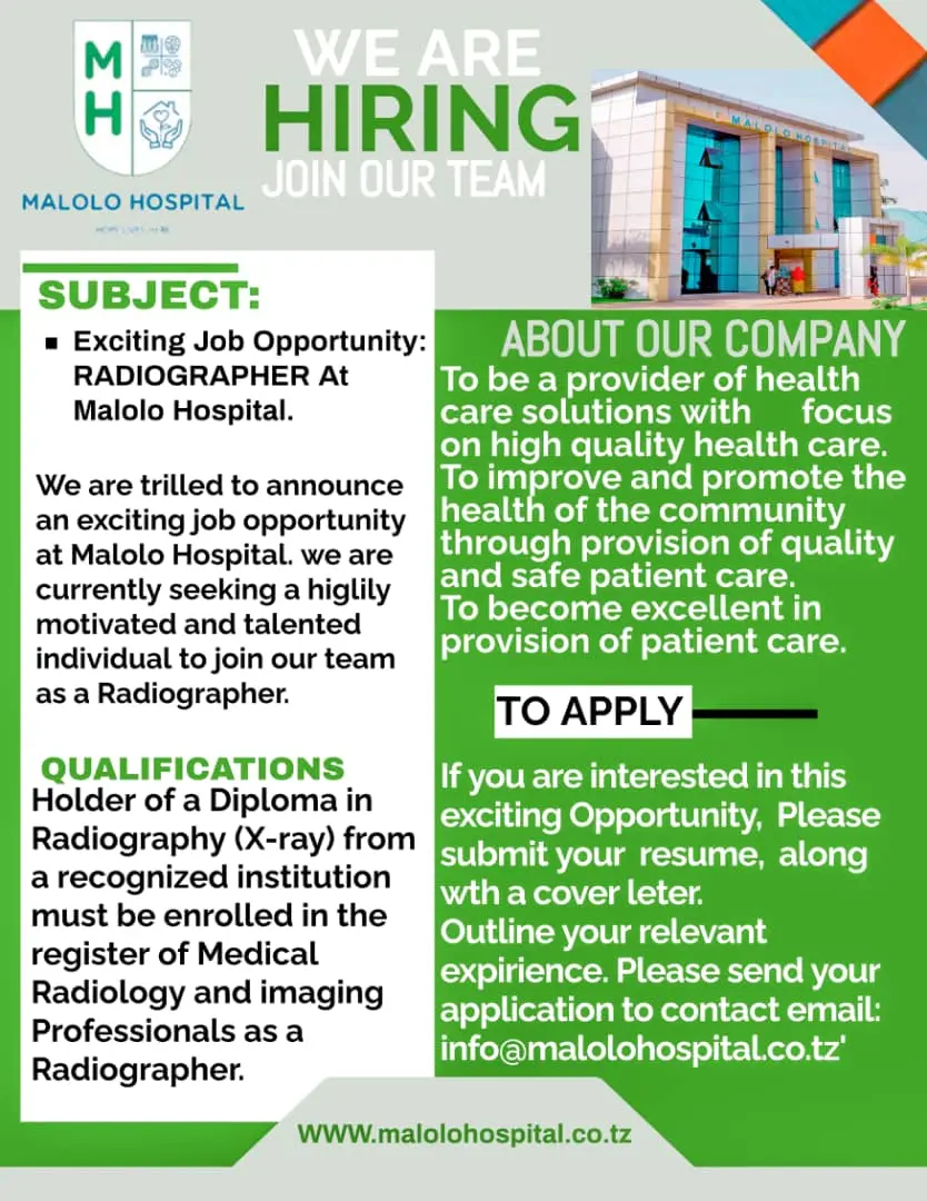 Post for Radiographer